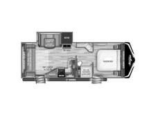 2018 Grand Design Imagine 2500RL Travel Trailer at H&K Camper Sales STOCK# C5501067 Floor plan Image